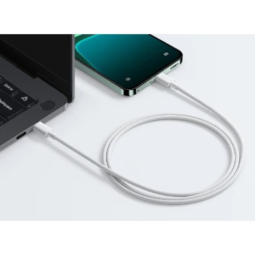 Кабель Xiaomi 3A плетёный USB-C — USB-C (1 м)
