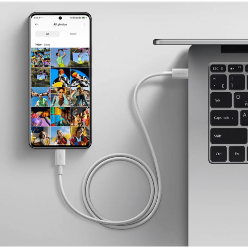 Кабель Xiaomi 6A Braided USB-C — USB-C (1 м)
