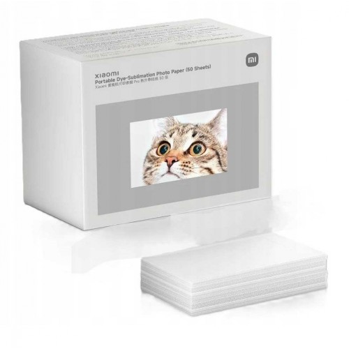 Фотопапір Xiaomi Portable Dye-Sublimation Photo Paper (50 Sheets)