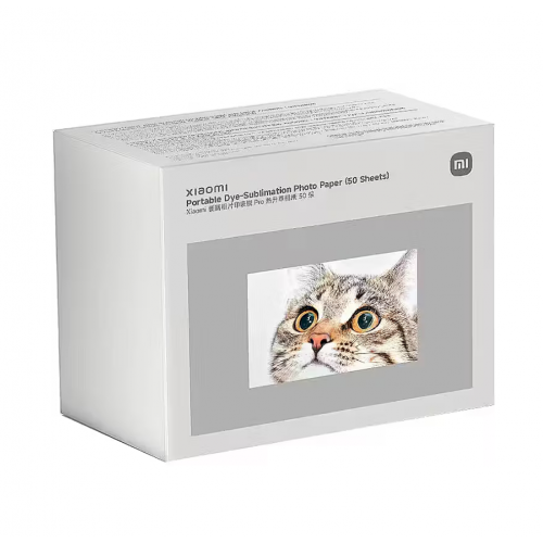 Фотопапір Xiaomi Portable Dye-Sublimation Photo Paper (50 Sheets)