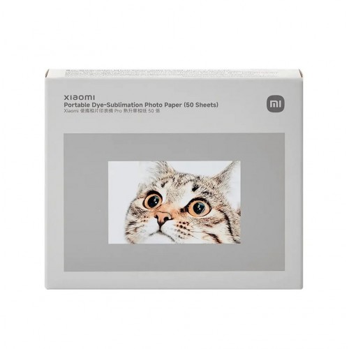 Фотопапір Xiaomi Portable Dye-Sublimation Photo Paper (50 Sheets)