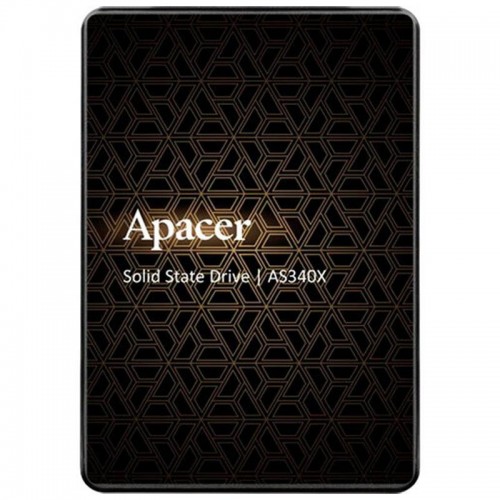 Накопичувач SSD Apacer AS340X 120GB 2.5" 7mm SATAIII 3D NAND Read/Write: 550/520 MB/sec