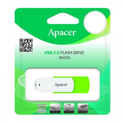 Флеш-накопичувач Apacer USB 2.0 AH335 64Gb Green