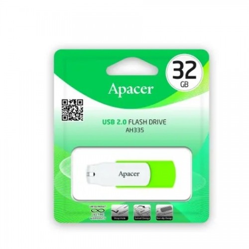 Флеш-накопичувач Apacer USB 2.0 AH335 32Gb Green