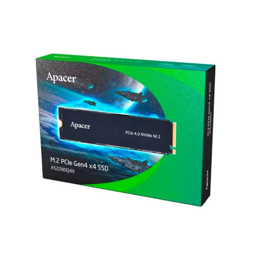 Накопичувач SSD M.2 Apacer AS2280Q4X 2TB 2280 PCIe 3.0x4 NVMe 3D NAND Read/Write: 5000/4400 MB/sec