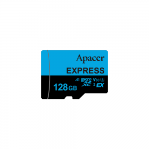 Карта пам'яті microSDXC  (UHS-1 U3) Apacer Express 128Gb class 10 V30 A1  Read/Write:810/700 MB/sec (Compatible with Nintendo Switch 2)