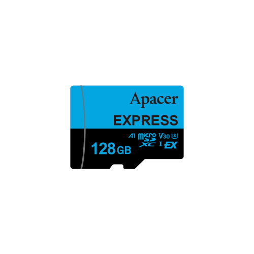 Карта пам'яті microSDXC (UHS-1 U3) Apacer Express 128Gb class 10 V30 A1 Read/Write:810/700 MB/sec (Compatible with Nintendo Switch 2)