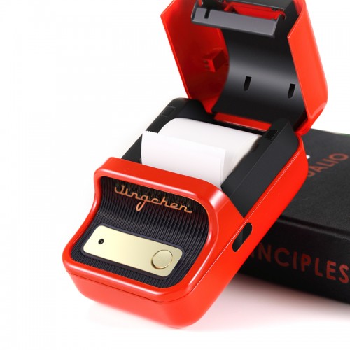 Термопринтер для печати наклеек NIIMBOT B21S Red