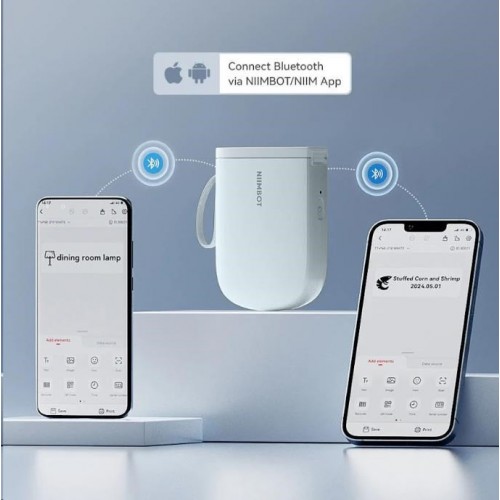 Термопринтер для друку наклейок NIIMBOT D11_H Blue