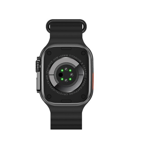 Смарт-годинник W&O X10 Ultra 3 49mm. 300 mAh. IP67 Black