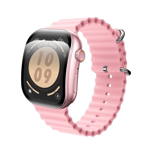 Смарт-годинник W&O X10 Pro 3 46mm. 240 mAh, IP67 Pink