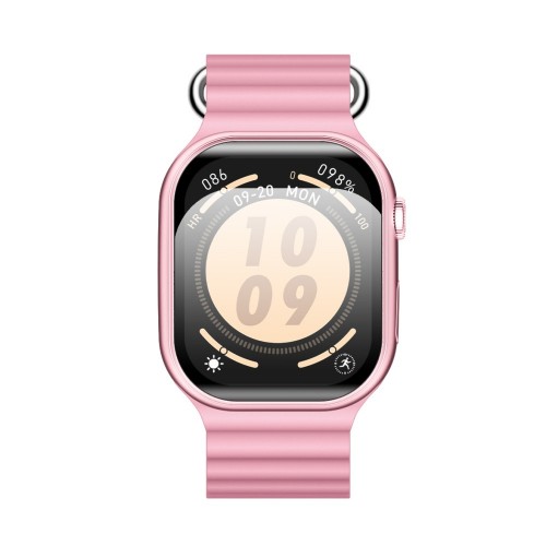 Смарт-годинник W&O X10 Pro 3 46mm. 240 mAh, IP67 Pink