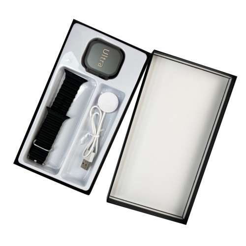 Смарт-годинник BIG V200 Ultra 44mm. 180 mAh. IP65 Black