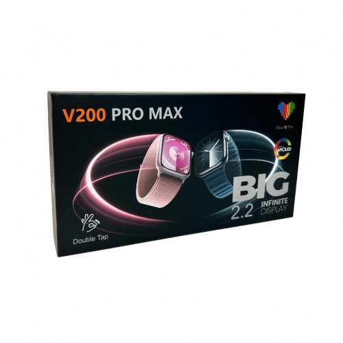 Смарт-годинник BIG V200 Pro Max 44mm. 220 mAh. IP65 Pink