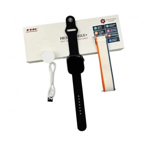 Смарт-годинник HK 9 Pro Max Plus 45mm. 230 mAh. IP67 Amoled Black
