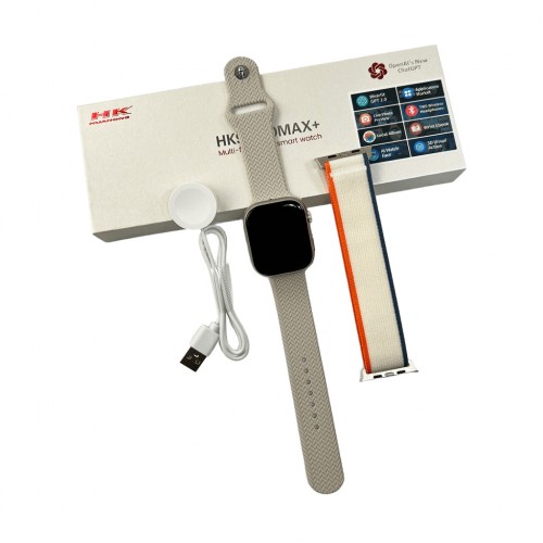 Смарт-годинник HK 9 Pro Max Plus 45mm. 230 mAh. IP67 Amoled Grey