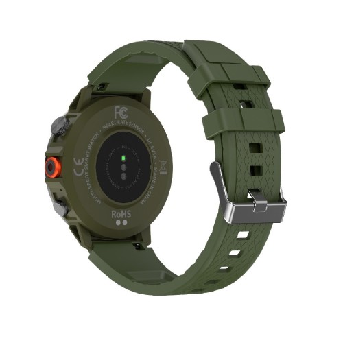 Смарт-годинник IWO X22 38mm. 330 mAh, IP68 Army Green