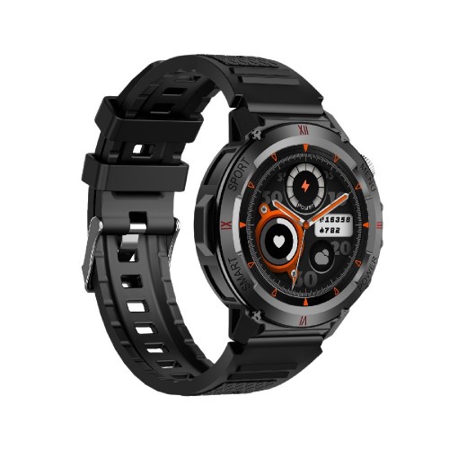 Смарт-годинник IWO X22 1.46". 330 mAh, IP68 Black