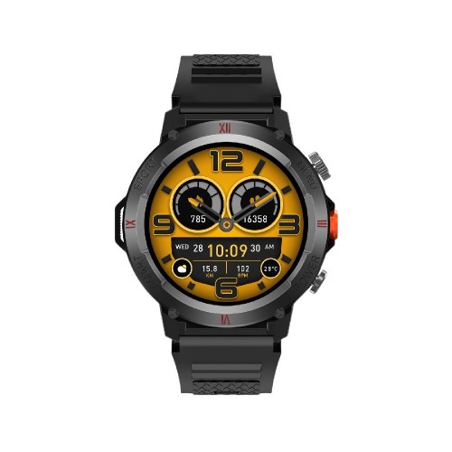 Смарт-годинник IWO X22 1.46". 330 mAh, IP68 Black