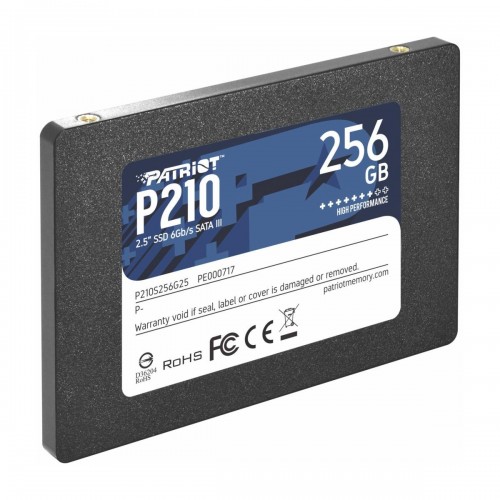 Накопичувач SSD Patriot P210 256GB 2.5" 7mm SATAIII 3D QLC