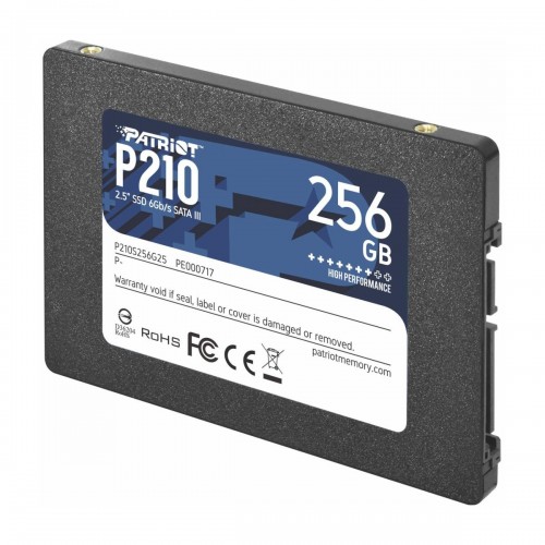 Накопичувач SSD Patriot P210 256GB 2.5" 7mm SATAIII 3D QLC