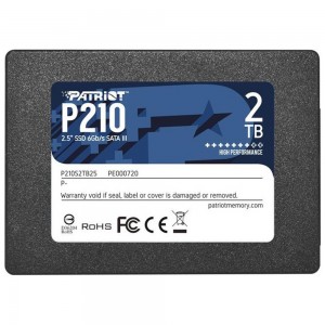 Накопичувач SSD Patriot P210 2TB 2.5" 7mm SATAIII 3D QLC