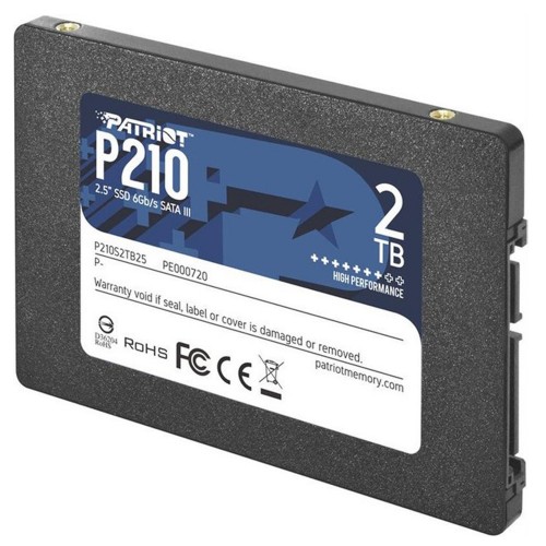 Накопичувач SSD Patriot P210 2TB 2.5" 7mm SATAIII 3D QLC