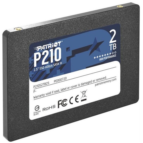 Накопичувач SSD Patriot P210 2TB 2.5" 7mm SATAIII 3D QLC