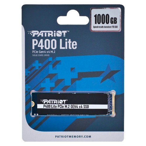 Накопичувач SSD M.2 Patriot P400 Lite 1TB NVMe 1.4 2280 Gen 4x4, 2700/3500 3D TLC