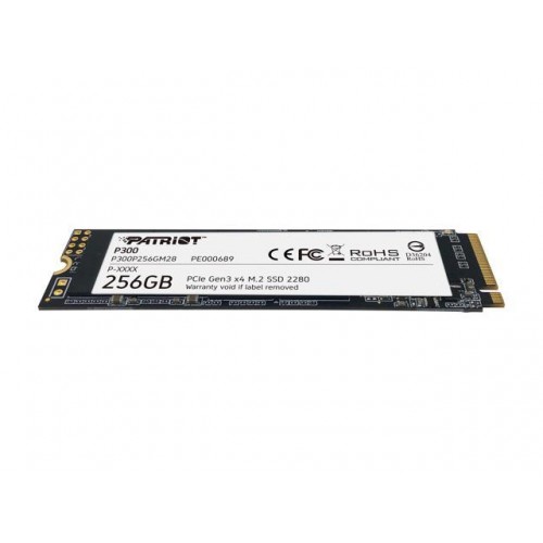Накопичувач SSD M.2 Patriot P300 256GB NVMe 2280 PCIe 3.0 3D TLC