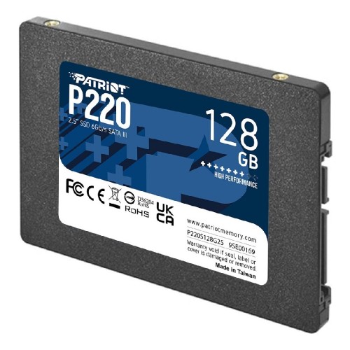 Накопичувач SSD Patriot P220 128GB 2.5" 7mm SATAIII