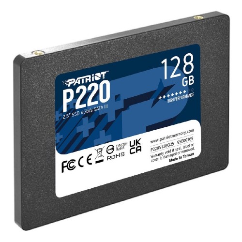 Накопичувач SSD Patriot P220 128GB 2.5" 7mm SATAIII