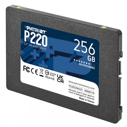 Накопичувач SSD Patriot P220 256GB 2.5" 7mm SATAIII