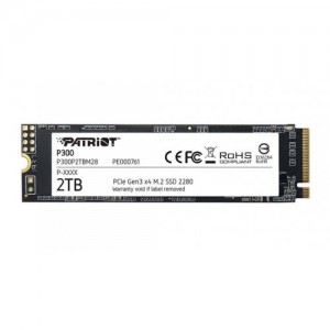 Накопичувач SSD M.2 Patriot P300 2TB NVMe 2280 PCIe 3.0x4 3D NAND TLC