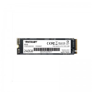 Накопичувач SSD M.2 Patriot P310 240GB NVMe 2280 PCIe 3.0 3D TLC