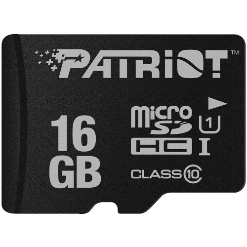 Карта пам'яті microSDHC (UHS-1) Patriot LX Series 16Gb class 10