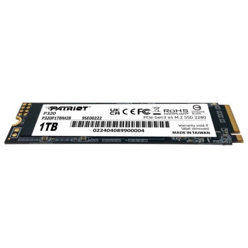 Накопичувач SSD M.2 Patriot P410 1TB NVMe 2280 PCIe Gen4 x4 5000/4500 TLC