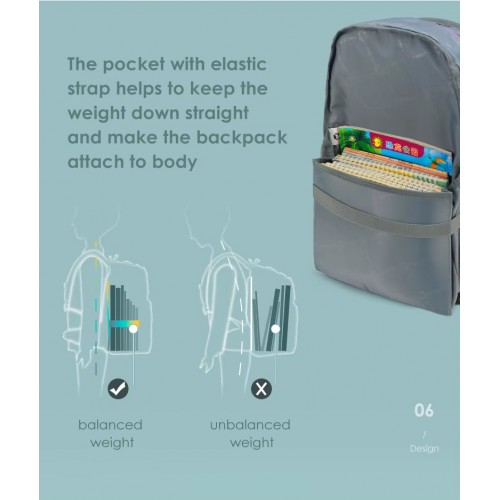 Рюкзак Tigernu T-B9030A 15.6" Grey