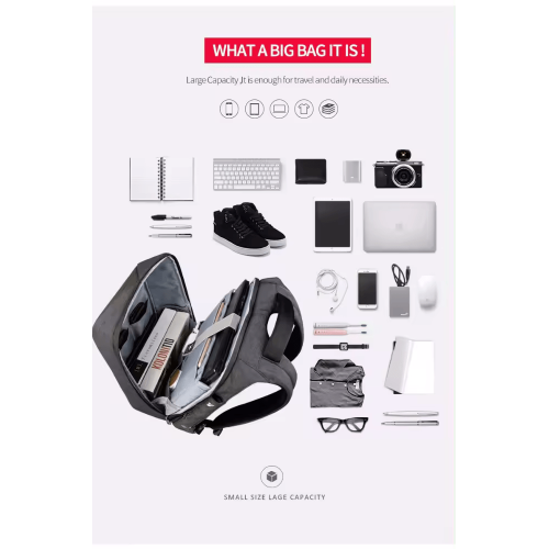 Рюкзак Tigernu T-B3361 15.6" Grey