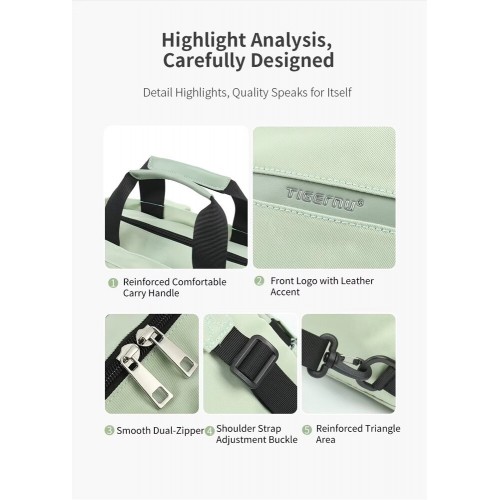 Рюкзак Tigernu T-S8651 14" Зелёный