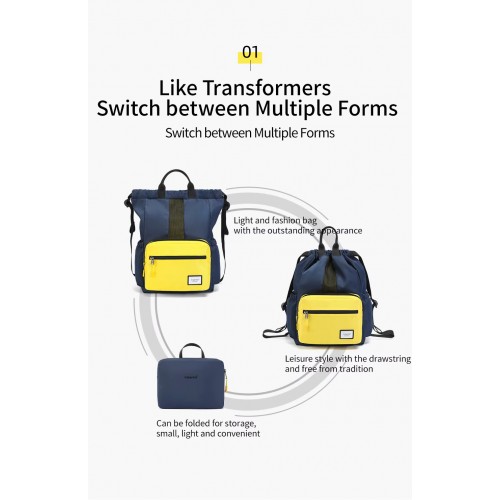 Рюкзак Tigernu T-S8511 14" Black with Wine