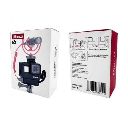 Рамка Ulanzi V2 GoPro Vlog Case (1280)