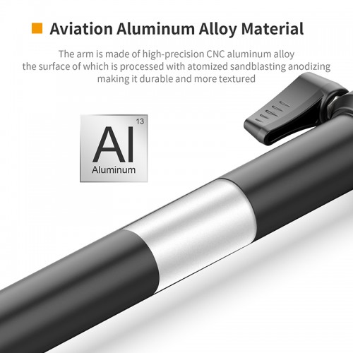 Штатив-тримач Ulanzi Vijim Desktop C-CLAMP Flexible Arm/Light Stand(Two- Stages) (UV-2676 LS06)