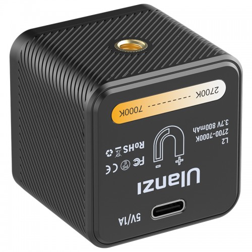 Відеосвітло Ulanzi L2 Bi-color COB Vedio Light, IP6, 5W, Black (3051)