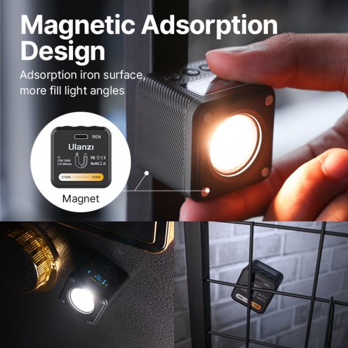 Відеосвітло Ulanzi L2 Bi-color COB Vedio Light, IP6, 5W, Black (3051)