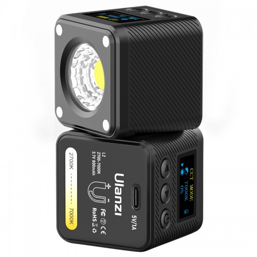 Відеосвітло Ulanzi L2 Bi-color COB Vedio Light, IP6, 5W, Black (3051)