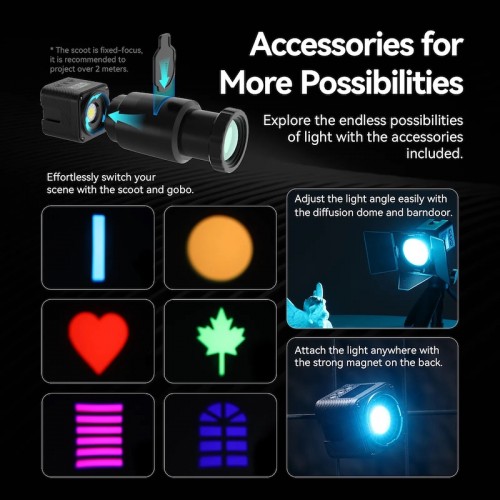 Відеосвітло Ulanzi L3 RGB COB Fill Light, 5W (UV-L052GBB1 L3 RGB)