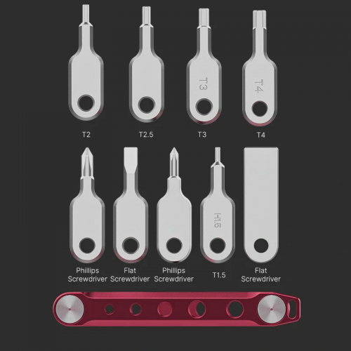 Мультитул Ulanzi Vijim Folding Tool Set With Screwdrivers And Wrenches (C035GBB1 CM029)
