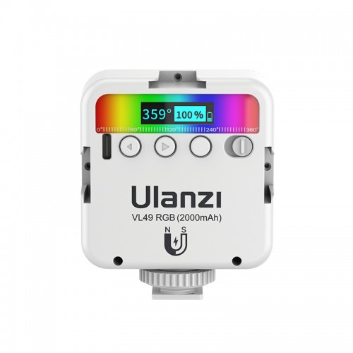 Відеосвітло Ulanzi VL49 Rechargeable Mini RGB Light 6W White (2586)