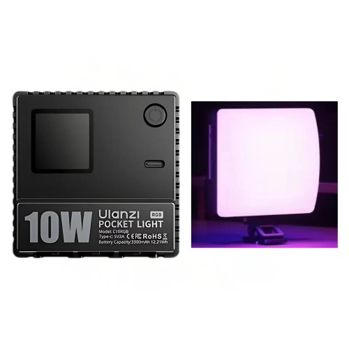 Накамерный свет Ulanzi C01RGB 10W Pocket light